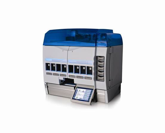 Image: Agilty microplate sample processor (Photo courtesy of Dynex Technologies). Image: Agilty microplate sample processor (Photo courtesy of Dynex Technologies).